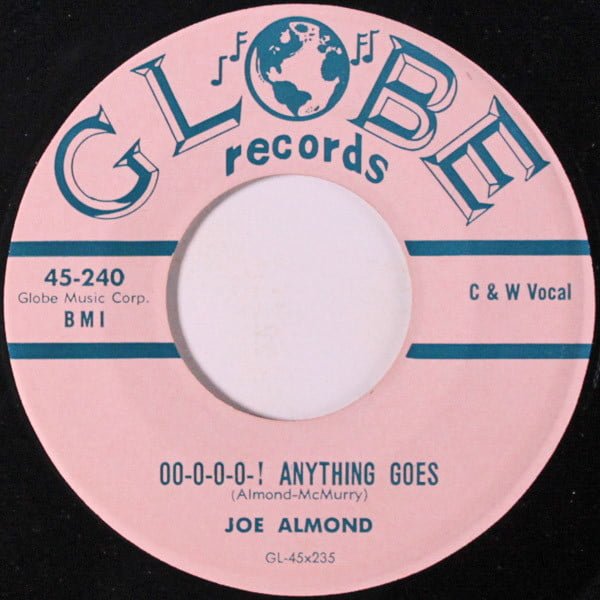 Joe Almond* - Oo-o-o-o-! Anything Goes / Go On And Talk Your Head Off (7
