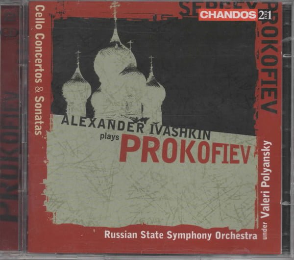 Alexander Ivashkin Plays Prokofiev*, Russian State Symphony Orchestra under  Valery Polyansky - Cello Concertos & Sonatas (2xCD, Comp, RM)