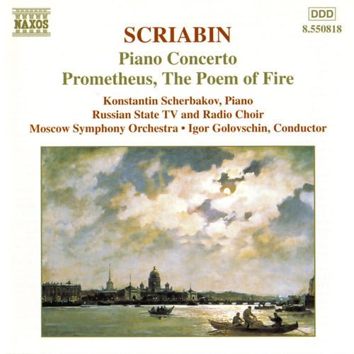 Scriabin*, Konstantin Scherbakov, Russian State TV And Radio Choir*, Moscow Symphony Orchestra*, Igor Golovschin - Piano Concerto • Prometheus • Preludes (CD, Album)