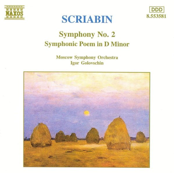 Scriabin*, Moscow Symphony Orchestra*, Igor Golovschin - Symphony No.2 • Symphonic Poem In D Minor (CD, Album)