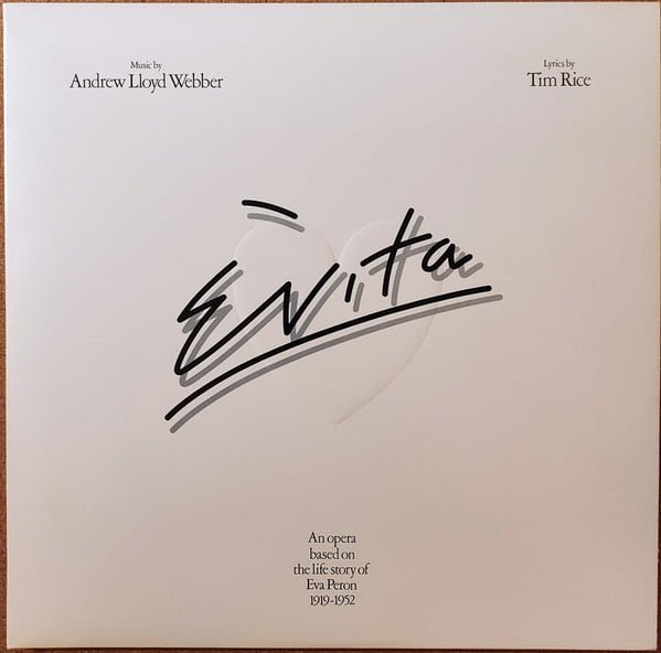 Andrew Lloyd Webber And Tim Rice - Evita (2xLP, Album, Gat)