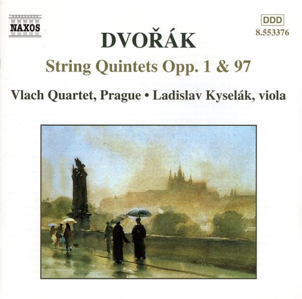 Dvořák*, Vlach Quartet, Prague*, Ladislav Kyselák - String Quintets Opp. 1 & 97 (CD, Album)