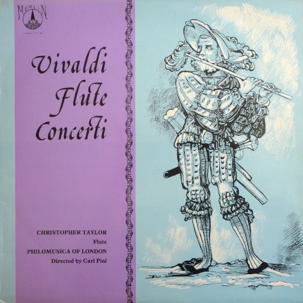 Vivaldi* - Christopher Taylor (2), Philomusica Of London, Carl Pini - Flute Concerti (LP)