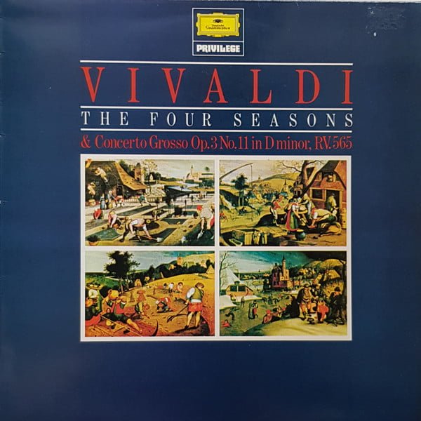 Vivaldi*, Festival Strings Lucerne, Rudolf Baumgartner - The Four Seasons & Concerto Grosso Op. 3 No. 11 In D Minor, P. 250 (LP)