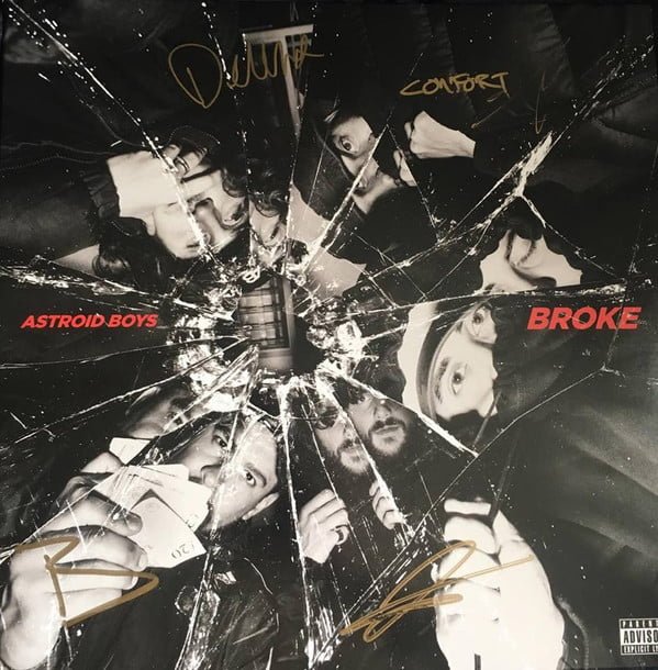 Astroid Boys - Broke (LP, Album, Red)