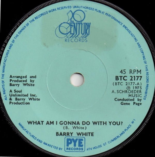 Barry White - What Am I Gonna Do With You? (7