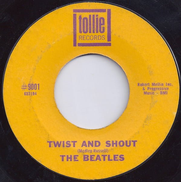 The Beatles - Twist And Shout / There's A Place (7