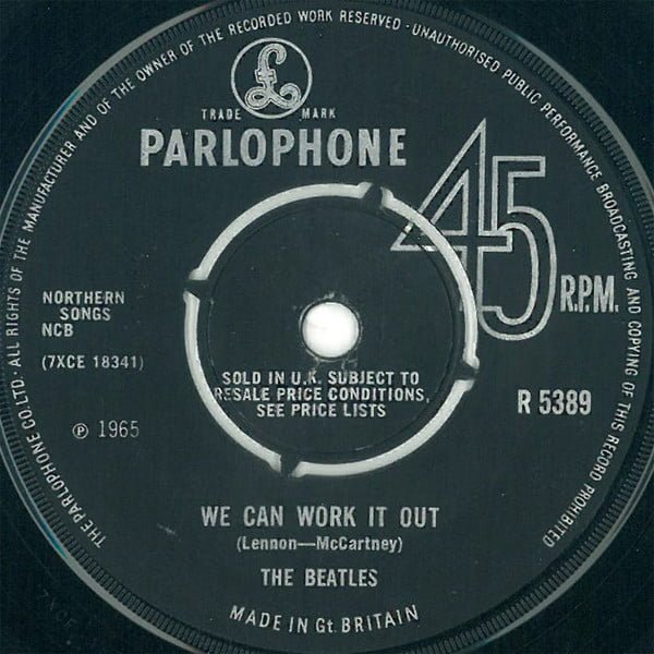 The Beatles - We Can Work It Out / Day Tripper (7