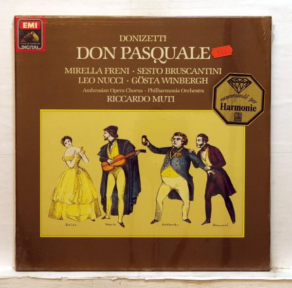 Donizetti*, Mirella Freni, Sesto Bruscantini, Leo Nucci ∙ Gösta Winbergh, Riccardo Muti - Don Pasquale (2xLP, Album + Box)