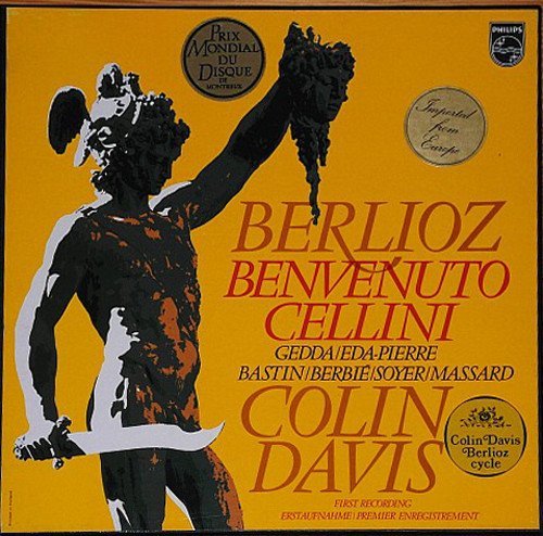 Berlioz* - Gedda*, Eda-Pierre*, Bastin*, Berbié*, Soyer*, Massard*, Colin Davis* - Benvenuto Cellini (4xLP + Box, Album)