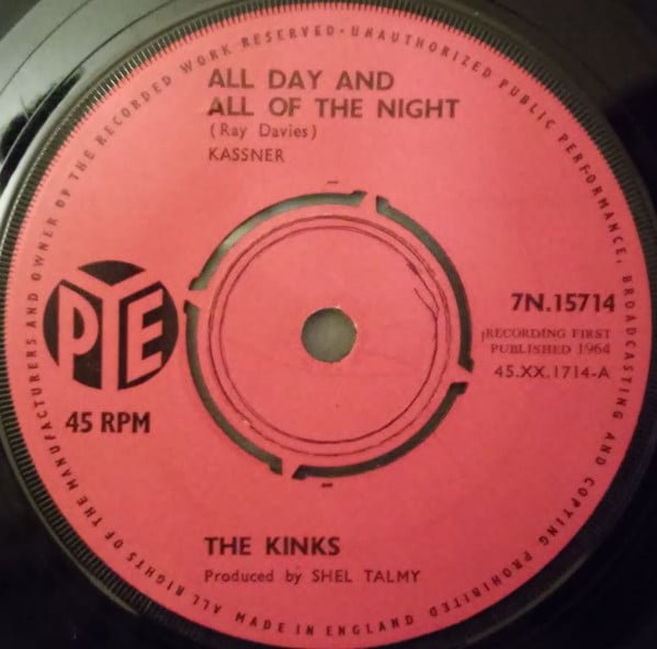 The Kinks - All Day And All Of The Night (7