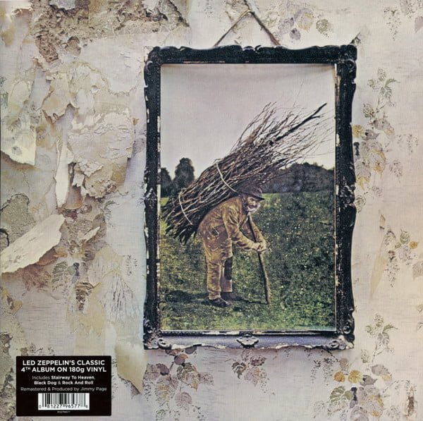 Led Zeppelin - Untitled (LP, Album, RE, RM, Gat)