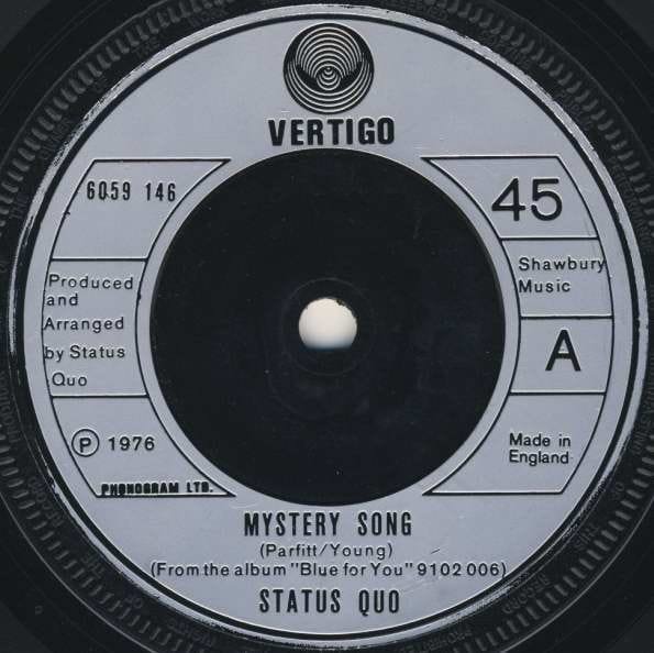 Status Quo - Mystery Song (7