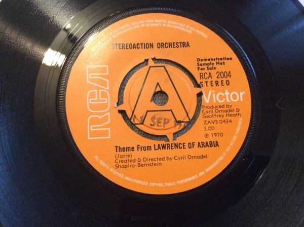 The Stereo Action Orchestra - Theme From Lawrence Of Arabia (7