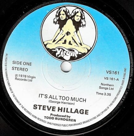 Steve Hillage - It's All Too Much (7