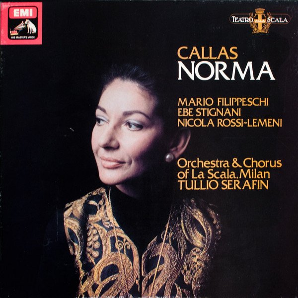 Vincenzo Bellini - Callas*, Mario Filippeschi, Ebe Stignani, Nicola Rossi-Lemeni, Orchestra Of La Scala, Milan* & Chorus of La Scala, Milan*, Tullio Serafin - Norma (3xLP, Album, RE, Box)