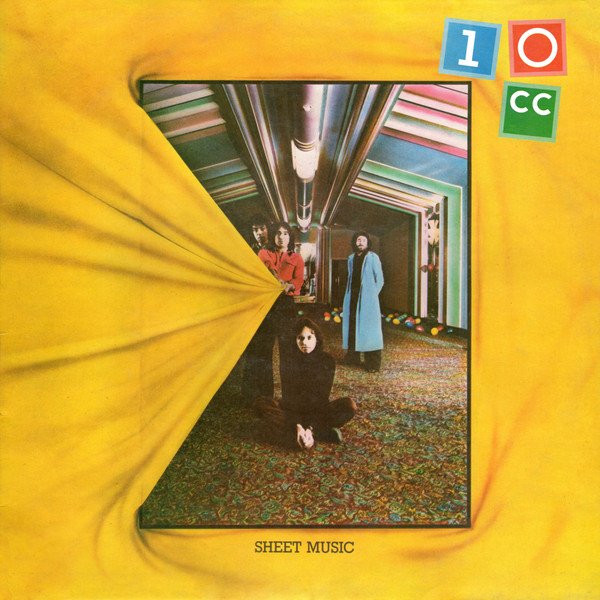 10cc - Sheet Music (LP, Album, Sil)
