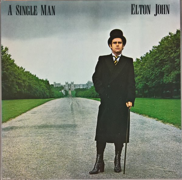 Elton John - A Single Man (LP, Album, Gat)