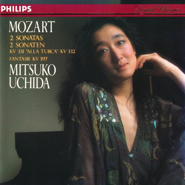 Mozart*, Mitsuko Uchida - 2 Sonatas = 2 Sonaten KV 331 