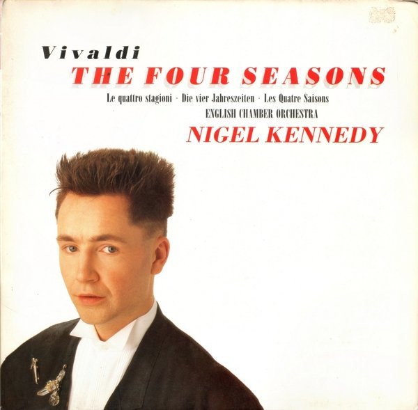 Vivaldi*, Nigel Kennedy, English Chamber Orchestra - The Four Seasons · Le Quattro Stagioni · Die Vier Jahreszeiten · Les Quatre Saisons (LP, Album, Gat)
