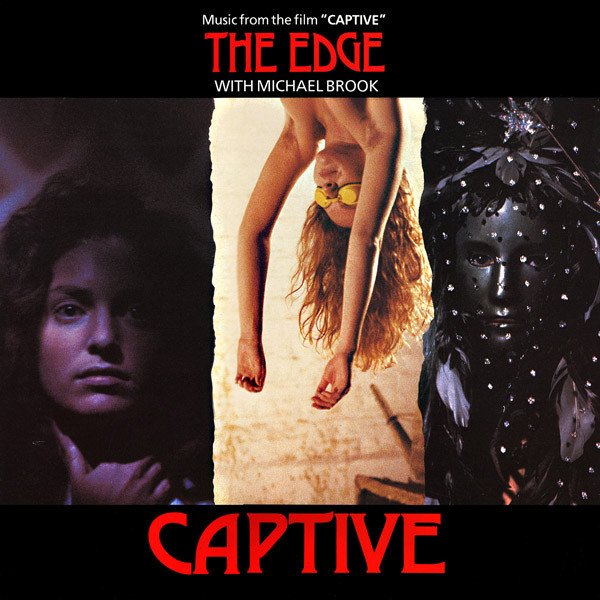 The Edge With Michael Brook - Captive (LP, Album)