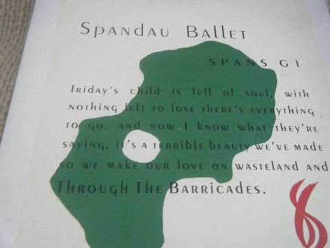 Spandau Ballet - Through The Barricades (7