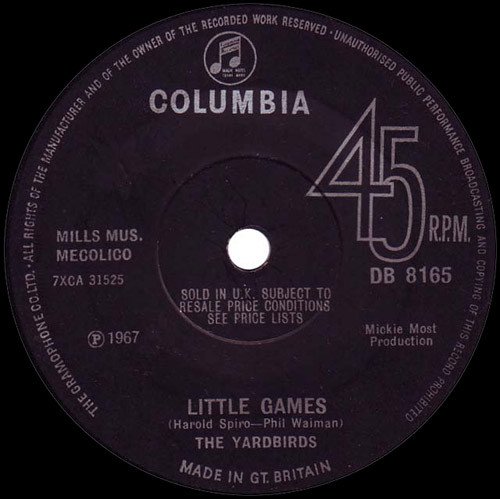 The Yardbirds - Little Games (7