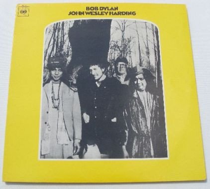 Bob Dylan - John Wesley Harding (LP, Album, RE, Yel)