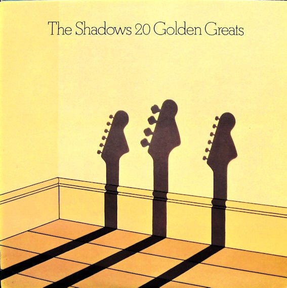 The Shadows - 20 Golden Greats (LP, Album, Comp, RM, Bro)