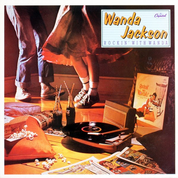 Wanda Jackson - Rockin' With Wanda (LP, Comp, Mono, RE, Pur)