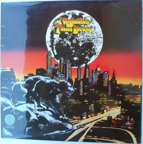 Thin Lizzy - Nightlife (LP, Album, Lam)