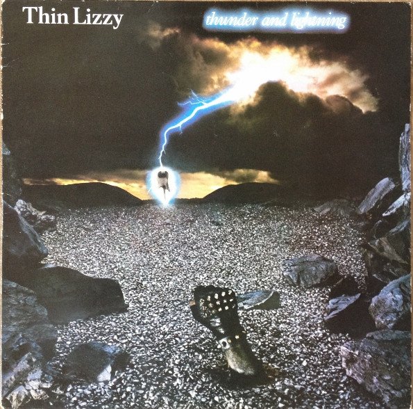 Thin Lizzy - Thunder And Lightning (LP, Album, M/Print)