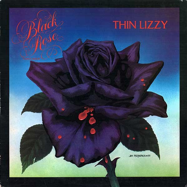 Thin Lizzy - Black Rose (A Rock Legend) (LP, Album)