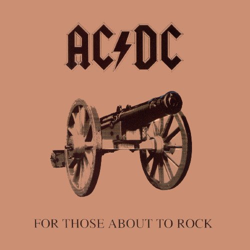 AC/DC - For Those About To Rock We Salute You (LP, Album, Gat)