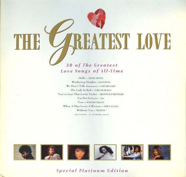 Various - The Greatest Love (2xLP, Comp)