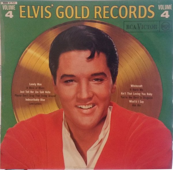 Elvis Presley - Elvis' Gold Records - Volume 4 (LP, Comp, RE)