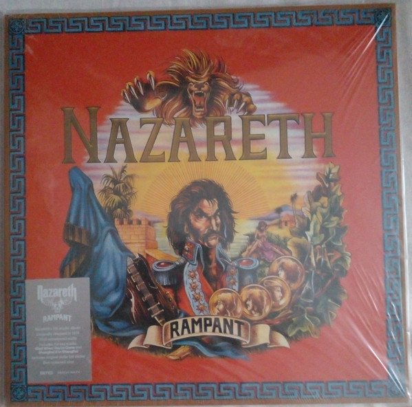 Nazareth (2) - Rampant (LP, Album, RE, RM, Emb)