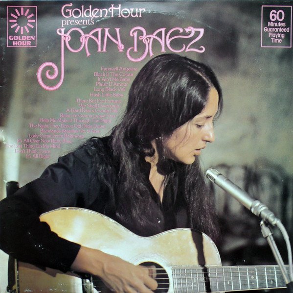 Joan Baez - Golden Hour Presents Joan Baez (LP, Comp)