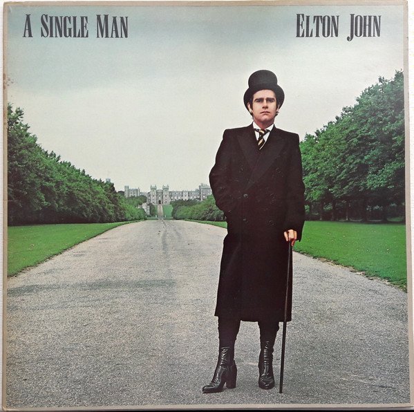 Elton John - A Single Man (LP, Album, Gat)