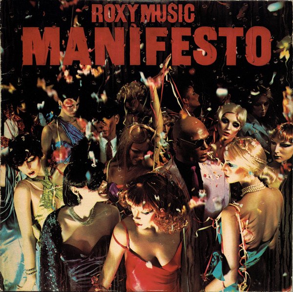 Roxy Music - Manifesto (LP, Album, Red)