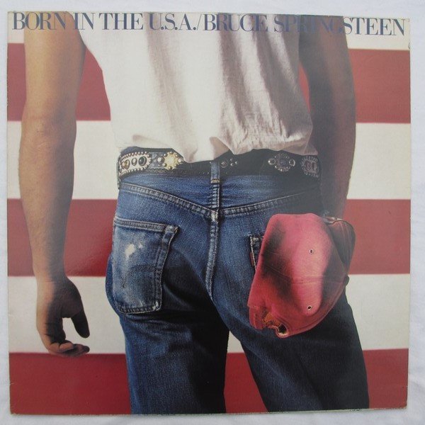 Bruce Springsteen - Born In The U.S.A. (LP, Album, Sun)