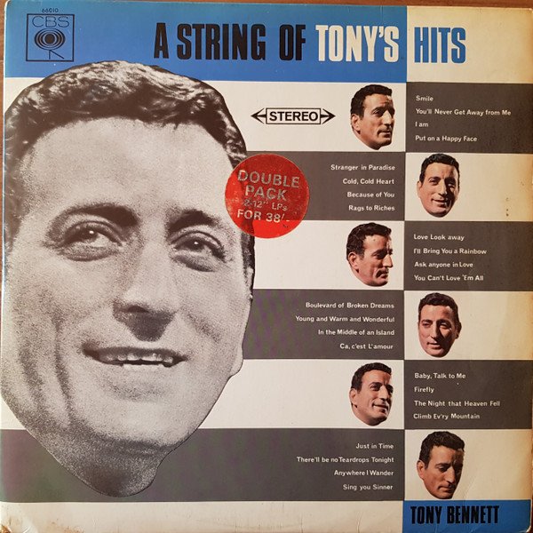 Tony Bennett - A String Of Tony's Hits (2xLP, Comp)