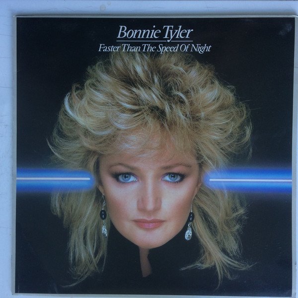 Bonnie Tyler - Faster Than The Speed Of Night (LP, Album, RP, Red)