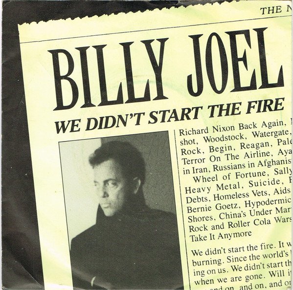 Billy Joel - We Didn't Start The Fire (7