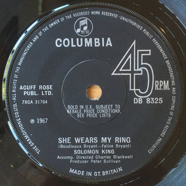 Solomon King - She Wears My Ring