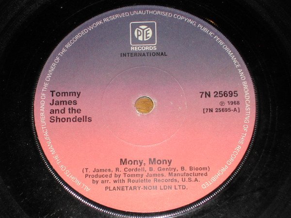 Tommy James & The Shondells - Mony, Mony
