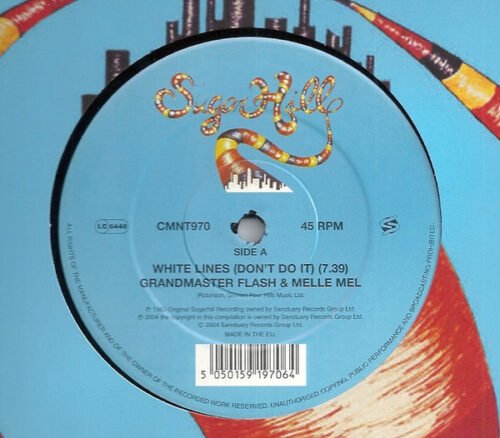 Grandmaster Flash & Melle Mel - White Lines / Scorpio
