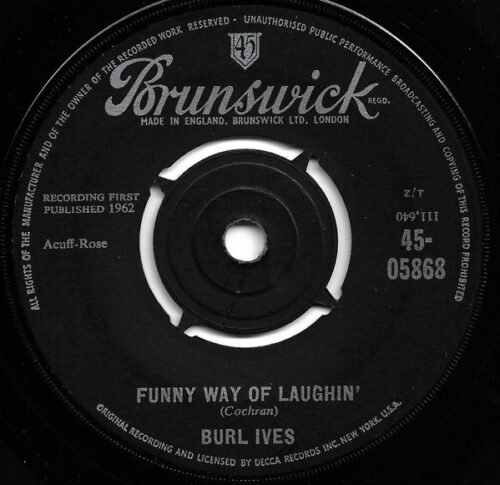 Burl Ives - Funny Way Of Laughin'
