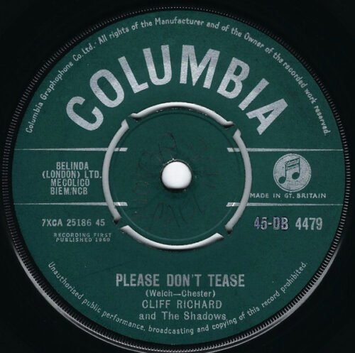 Cliff Richard & The Shadows - Please Don't Tease