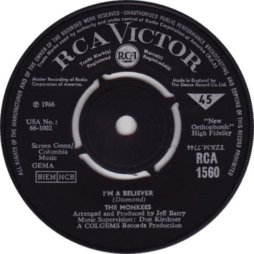 The Monkees - I'm A Believer